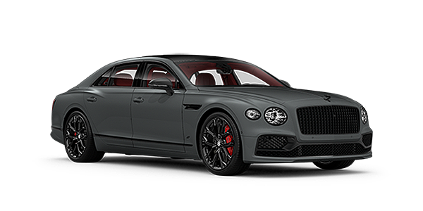 Bentley Istanbul Bentley Flying Spur S front three quarter in Cambrian Grey paint