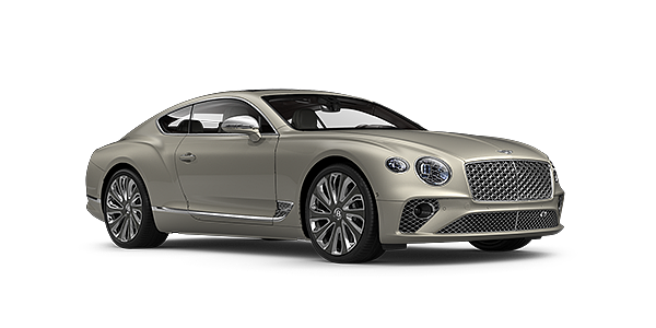 Bentley Istanbul Bentley GT Mulliner coupe in White Sand paint front 34