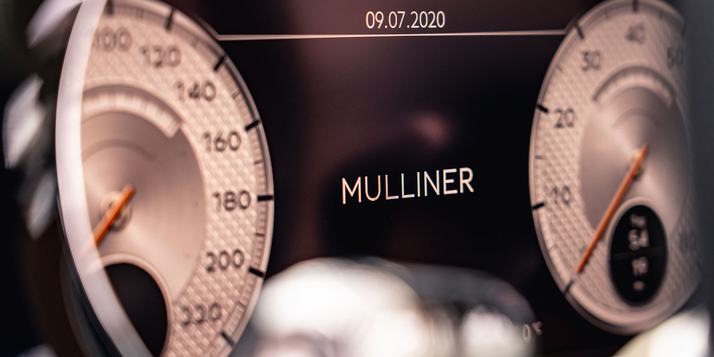 Bentley Istanbul Bentley Continental GT Mulliner coupe Mulliner dial detail